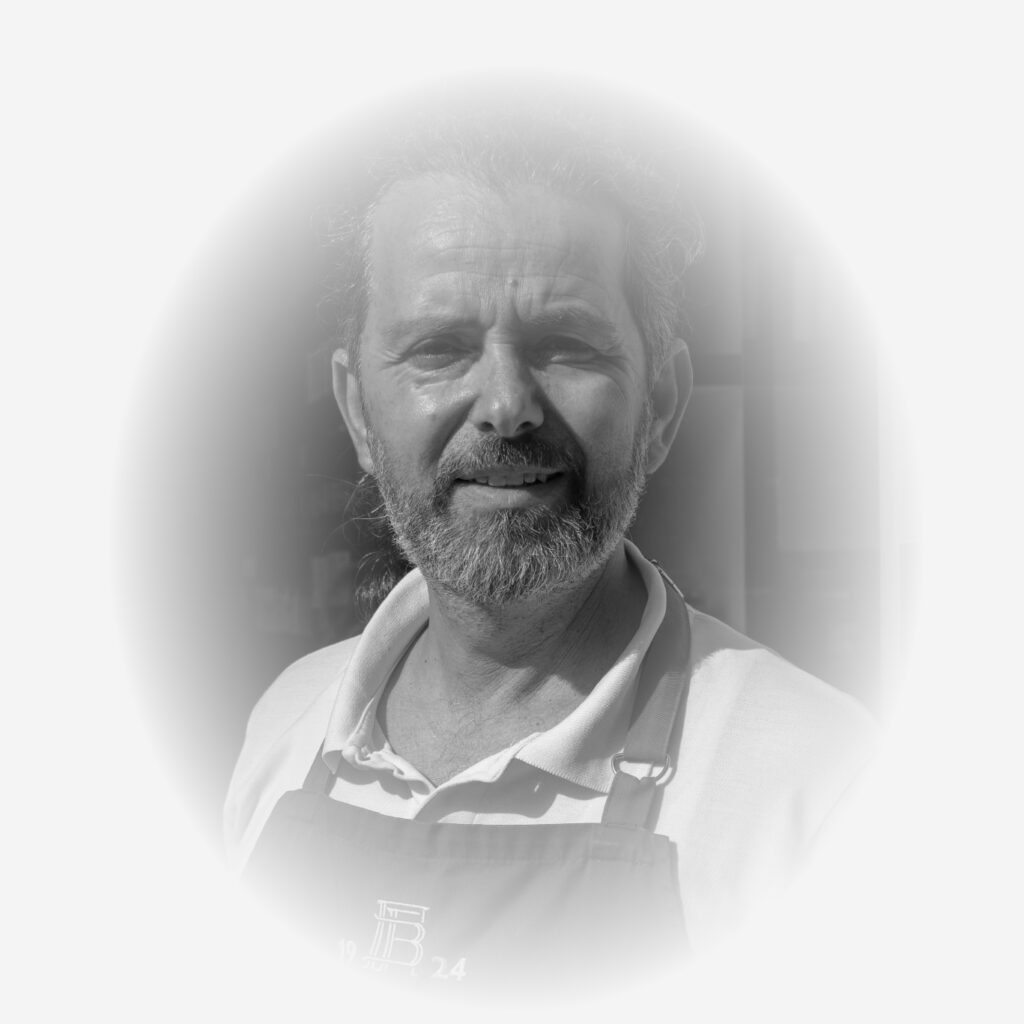 Giorgios Paterakis, master dry-aged beef craftsman and owner of Paterakis Butcher since 1924 in Kissamos, Crete